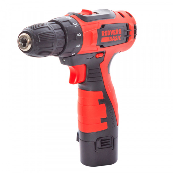 Шуруповерт аккумуляторный REDVERG Basic SD12LE/1-2