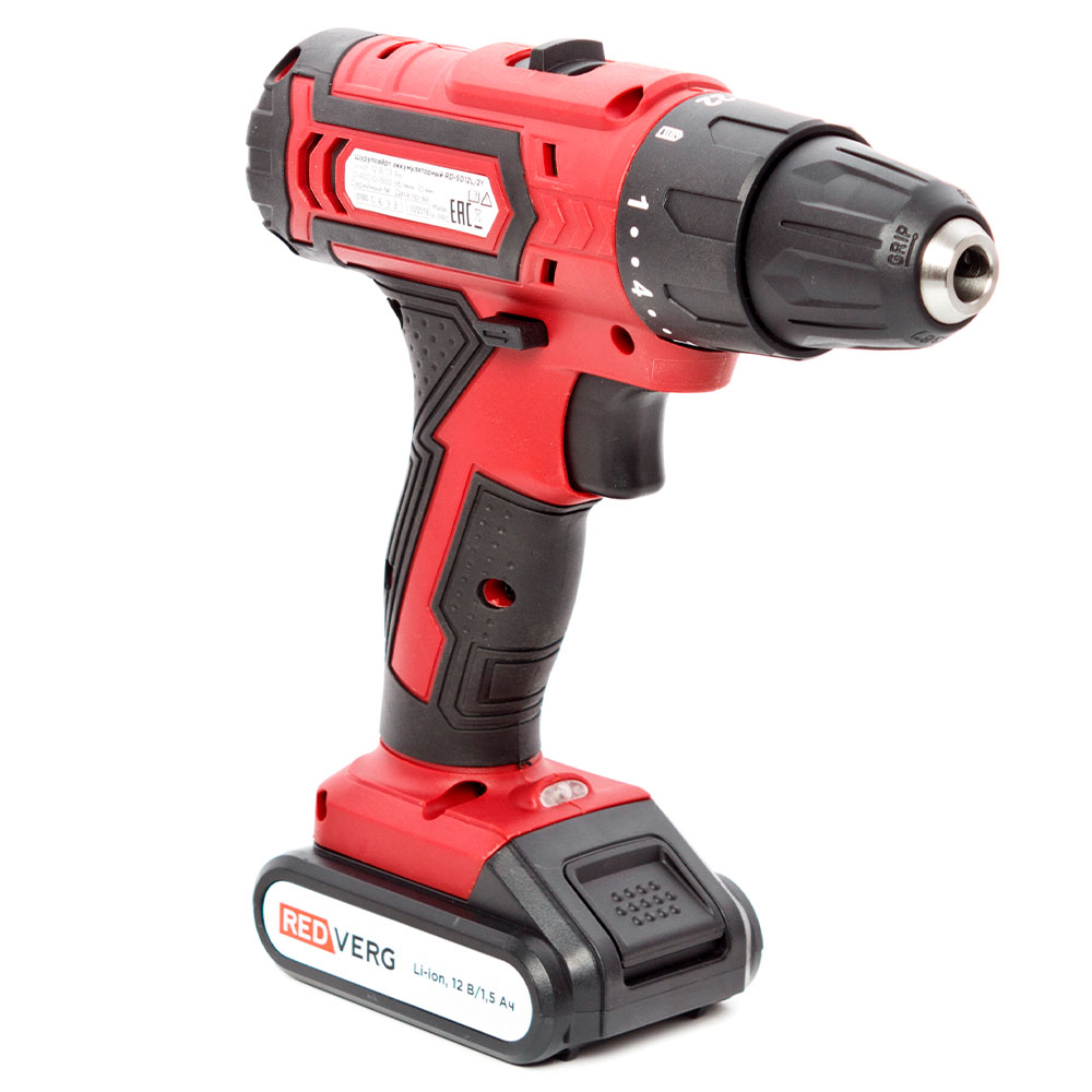 Шуруповерт аккумуляторный REDVERG RD-SD12L/2Y - 3