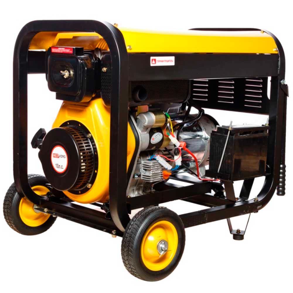 Генератор дизельный REDVERG RD-D5000EN - 1