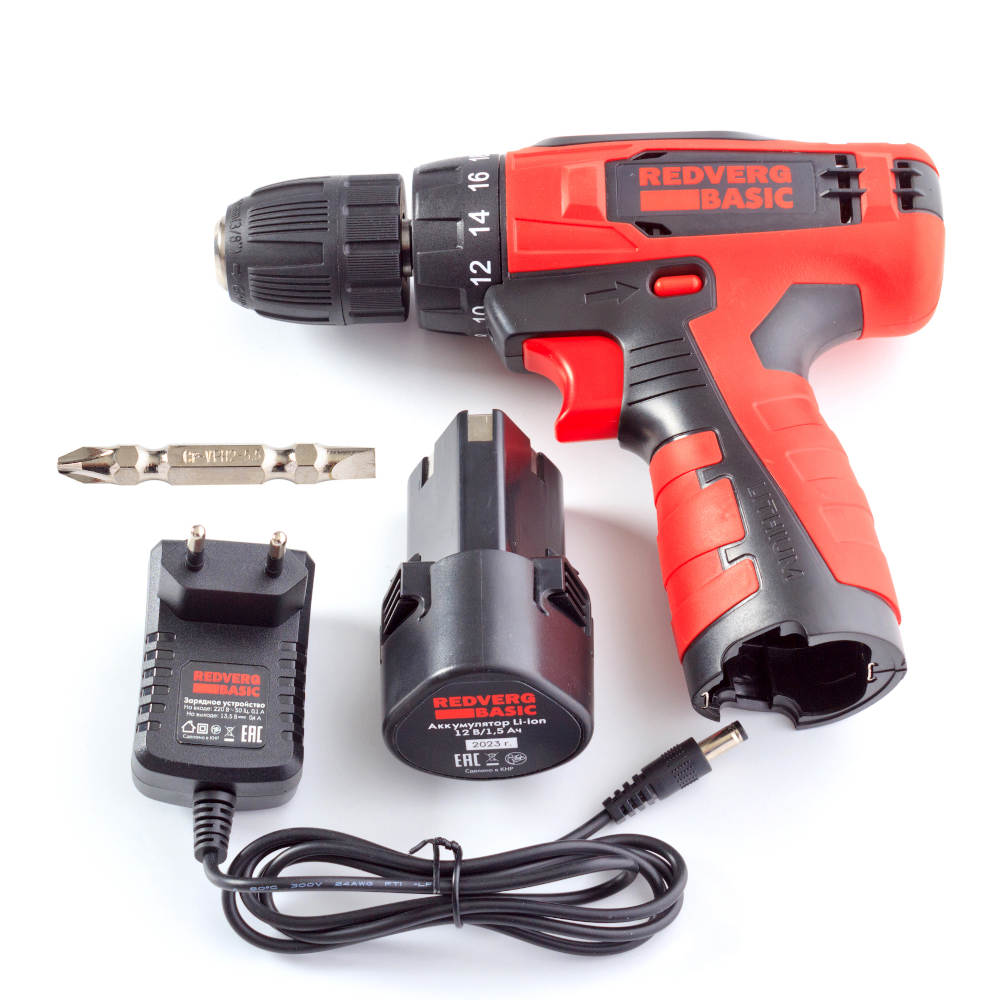 Шуруповерт аккумуляторный REDVERG Basic SD12LE/1 - 3