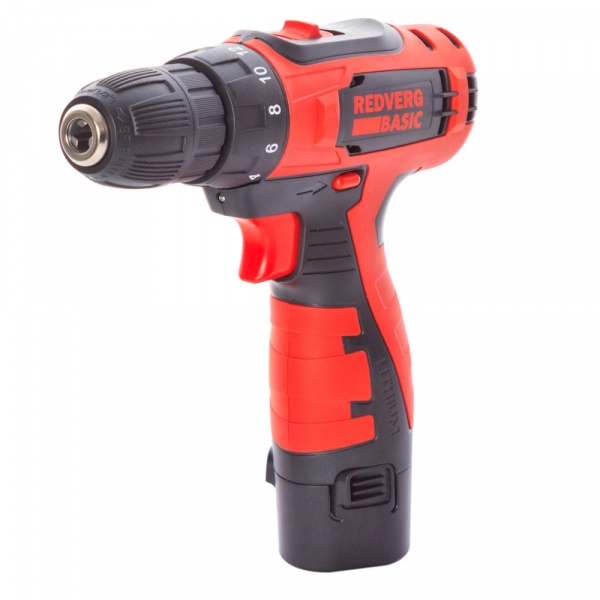 Шуруповерт аккумуляторный REDVERG Basic SD12LE/2-2