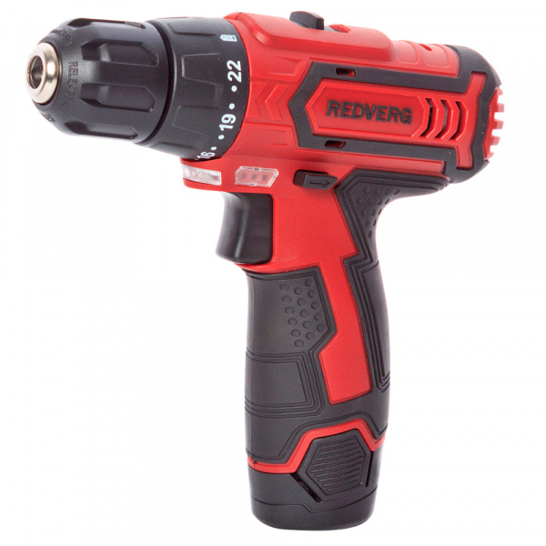 Шуруповерт аккумуляторный REDVERG RD-SD10L/2Y