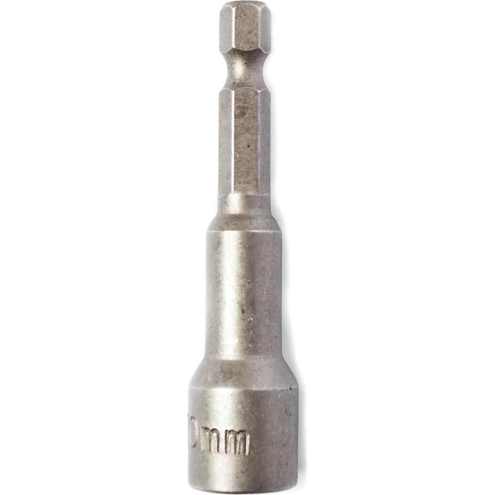 Головка REDVERG магнитная торцевая шестигранная 1/4'' 10х65мм(720731) - 1